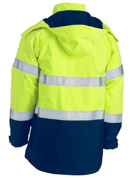 Bisley Jackets / Vests Bisley Taped Hi Vis FR Wet Weather Shell Jacket