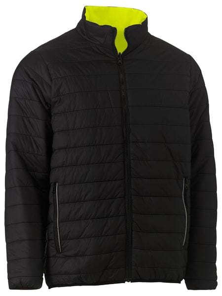 Bisley Jackets / Vests Bisley Taped Hi Vis Reversible Puffer Jacket