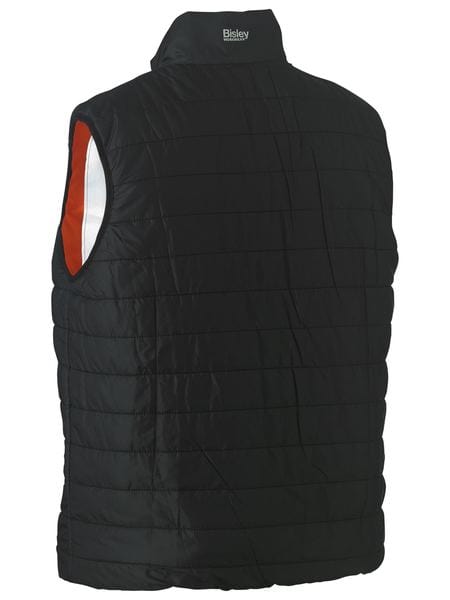 Bisley Jackets / Vests Bisley Taped Hi Vis Reversible Puffer Vest