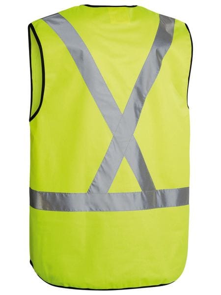 Bisley Jackets / Vests Bisley Taped X Back Hi Vis Vest