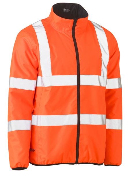 Bisley Jackets / Vests Orange / XS Bisley Taped Hi Vis Reversible Puffer Jacket