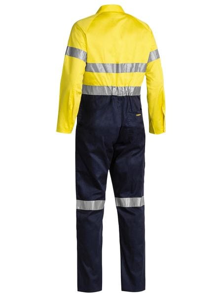 Bisley Overalls Bisley Taped Hi Vis Lightweight Coverall