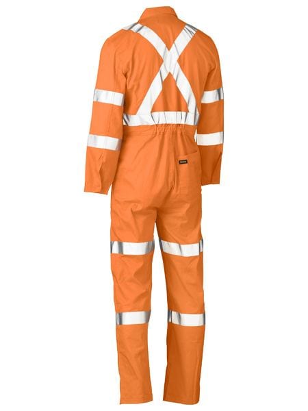 Bisley Overalls Bisley X Taped Biomotion Hi Vis Lightweight Coverall