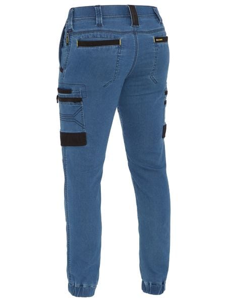 Bisley Pants / Shorts Bisley Flx & Move Stretch Denim Cargo Cuffed Pants