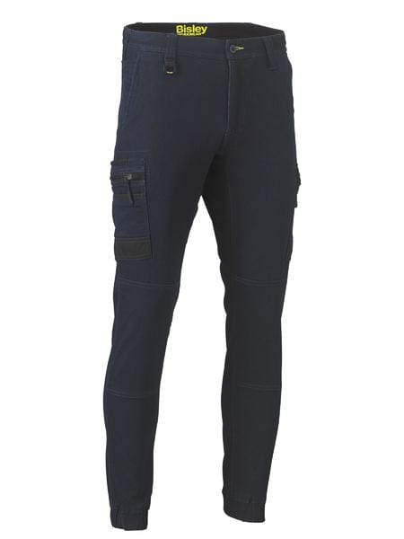 Bisley Pants / Shorts Denim / 72 Bisley Flx & Move Stretch Denim Cargo Cuffed Pants