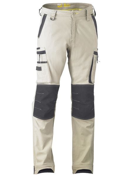 Bisley Pants / Shorts Stone / 77 Bisley  Flx & Move Stretch Utility Zip Cargo Pants