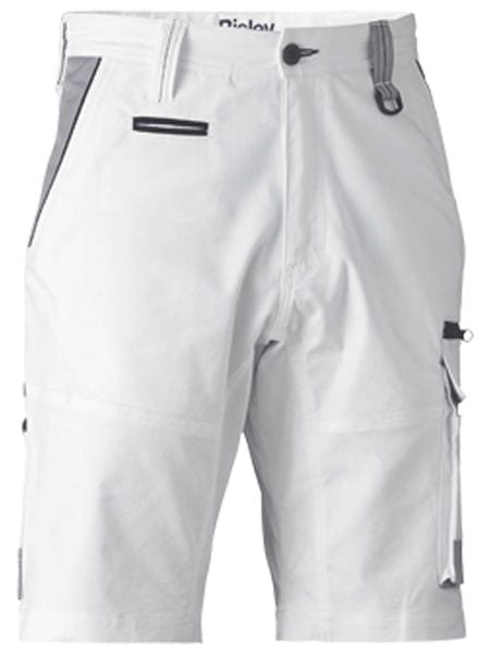 Bisley Pants / Shorts White / 72 Bisley Painters Contrast Cargo Short