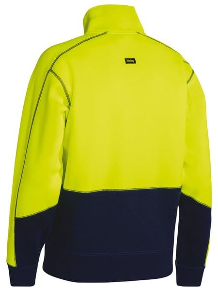 Bisley Polars Bisley Hi Vis Fleece 1/4 Zip Pullover