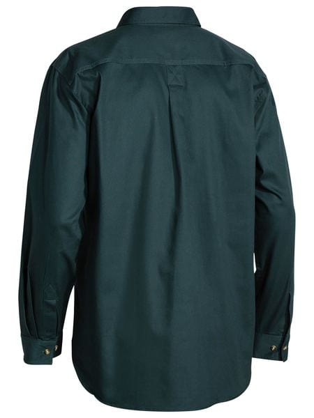 Bisley Polos / Shirts Bisley Closed Front Cotton Drill Shirt