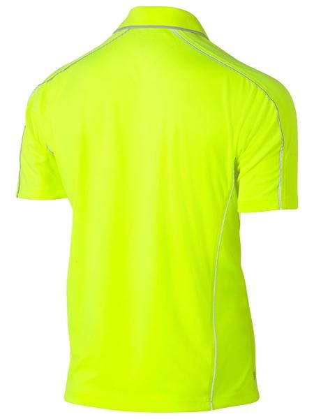 Bisley Polos / Shirts Bisley Cool Mesh Polo with Reflective Piping