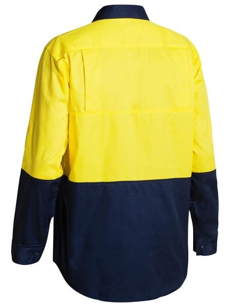 Bisley Polos / Shirts Bisley Hi Vis Cool Lightweight Drill Shirt