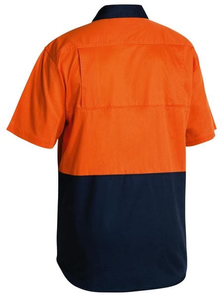 Bisley Polos / Shirts Bisley Hi Vis Cool Lightweight Drill Shirt