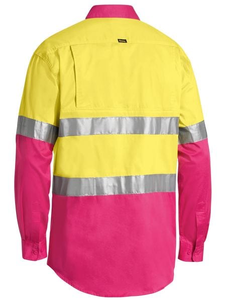 Bisley Polos / Shirts Bisley Taped Hi Vis Cool Lightweight Shirt