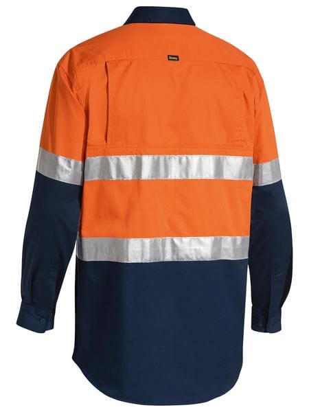 Bisley Polos / Shirts Bisley Taped Hi Vis Cool Lightweight Shirt