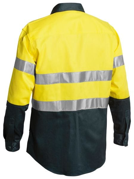 Bisley Polos / Shirts Bisley Taped Hi Vis Drill Shirt