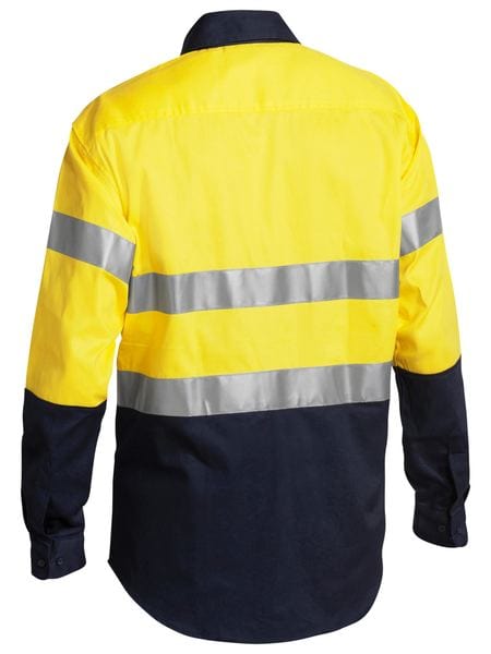 Bisley Polos / Shirts Bisley Taped Hi Vis Drill Shirt