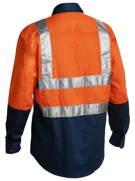 Bisley Polos / Shirts Bisley Taped Hi Vis Drill Shirt