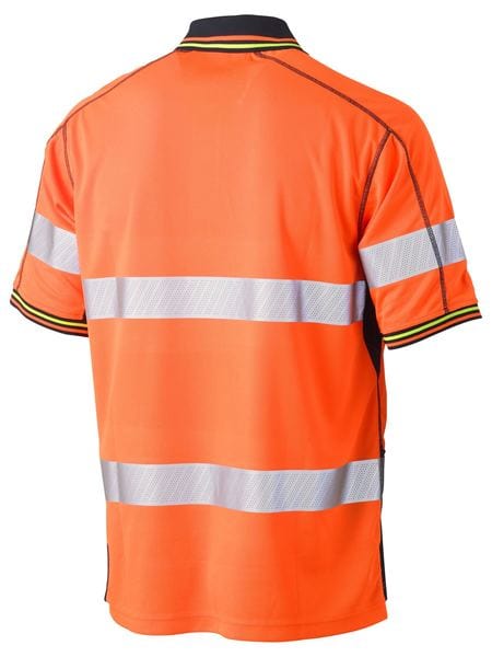 Bisley Polos / Shirts Bisley Taped Hi Vis Polyester Mesh Polo