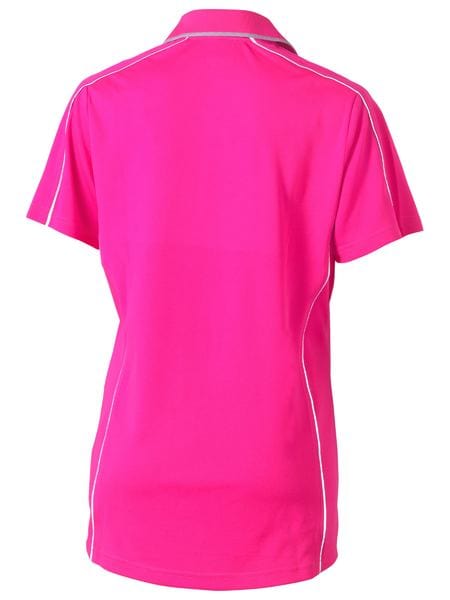 Bisley Polos / Shirts Bisley Women's Cool Mesh Polo with Reflective Piping