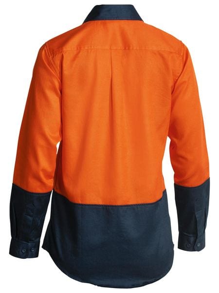 Bisley Polos / Shirts Bisley Women's Hi Vis Drill Shirt