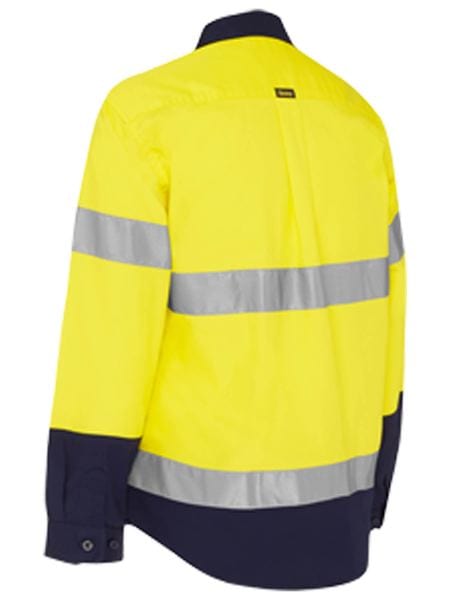 Bisley Polos / Shirts Bisley Women's Taped Hi Vis Maternity Drill Shirt