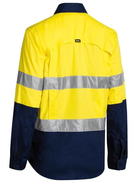 Bisley Polos / Shirts Bisley Women's X Airflow™ Taped Hi Vis Ripstop Shirt