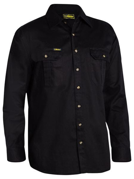 Bisley Polos / Shirts Black / S Bisley Original Cotton Drill Shirts