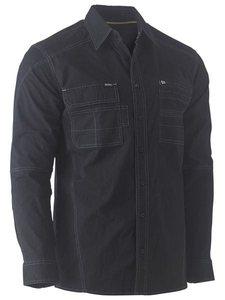 Bisley Polos / Shirts Black / XS Bisley Flx & Move Utility Work Shirt