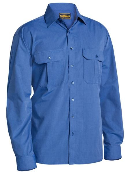 Bisley Polos / Shirts Blue / S Bisley Metro Shirt