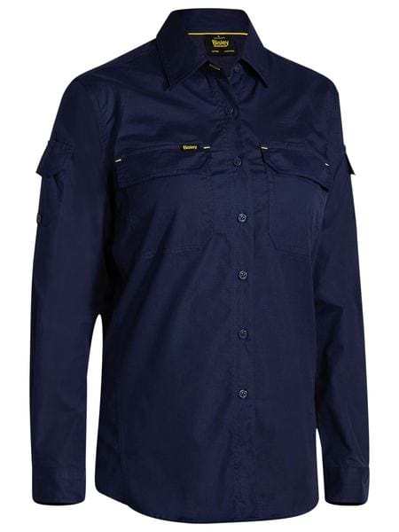 Bisley Polos / Shirts Navy / 8 Bisley Women's X Airflow Ripstop Shirt