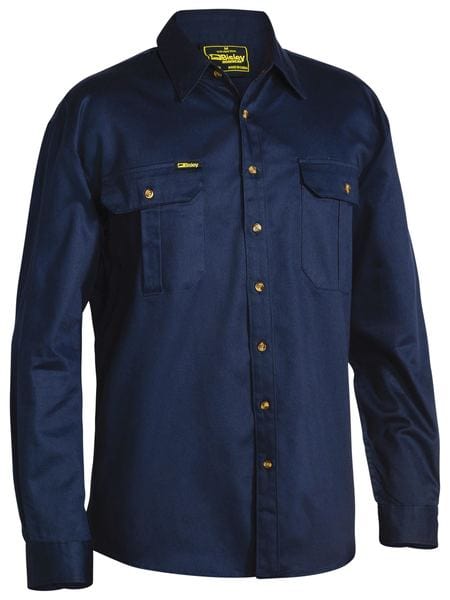 Bisley Polos / Shirts Navy / S Bisley Original Cotton Drill Shirts