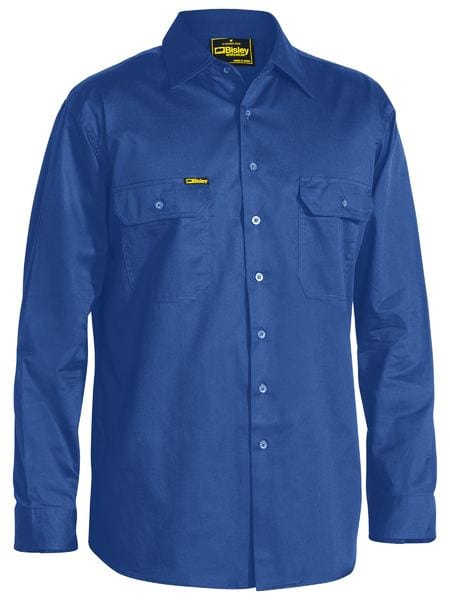Bisley Polos / Shirts Royal / S Bisley Cool Lightweight Drill Shirt