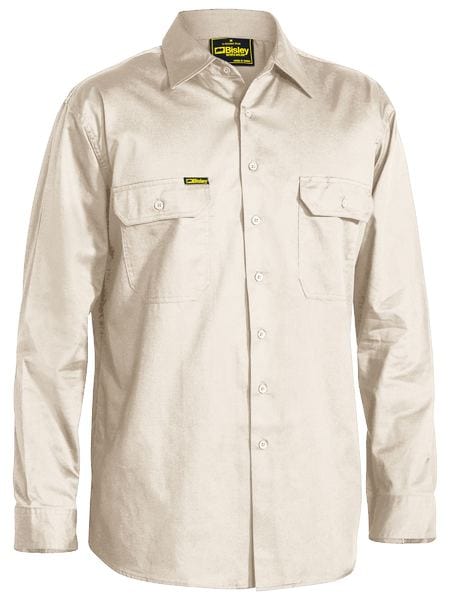 Bisley Polos / Shirts Sand / S Bisley Cool Lightweight Drill Shirt