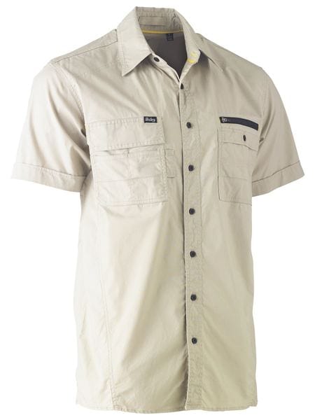 Bisley Polos / Shirts Stone / XS Bisley Flx & Move Utility Work Shirt