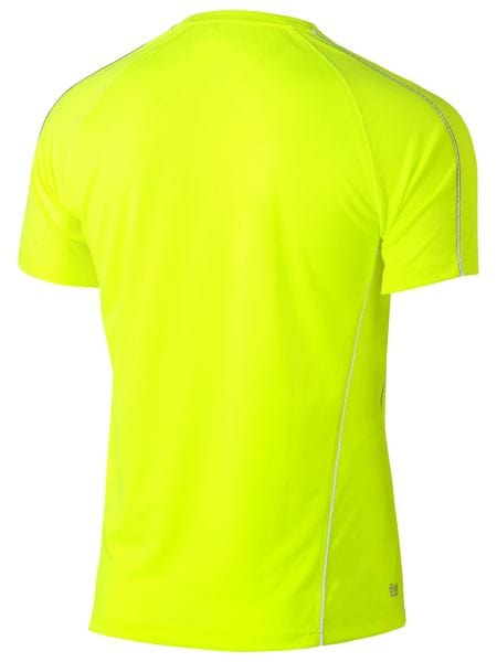 Bisley T-Shirts Bisley Cool Mesh Tee with Reflective Piping