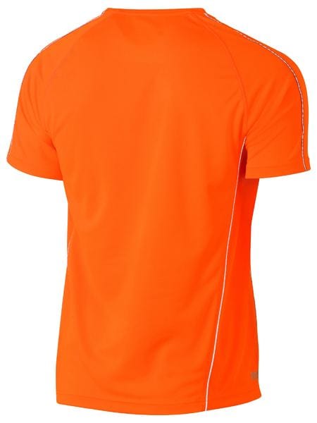 Bisley T-Shirts Bisley Cool Mesh Tee with Reflective Piping