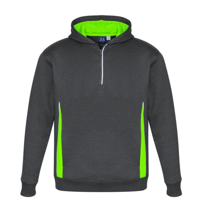 Biz Collection Hoodies Grey/Fluoro Lime/Silver / 4 Biz Collection Kids Renegade Hoodie