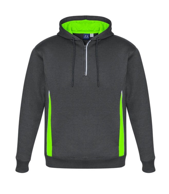 Biz Collection Hoodies Grey/Fluoro Lime/Silver / XS Biz Collection Adults Renegade Hoodie