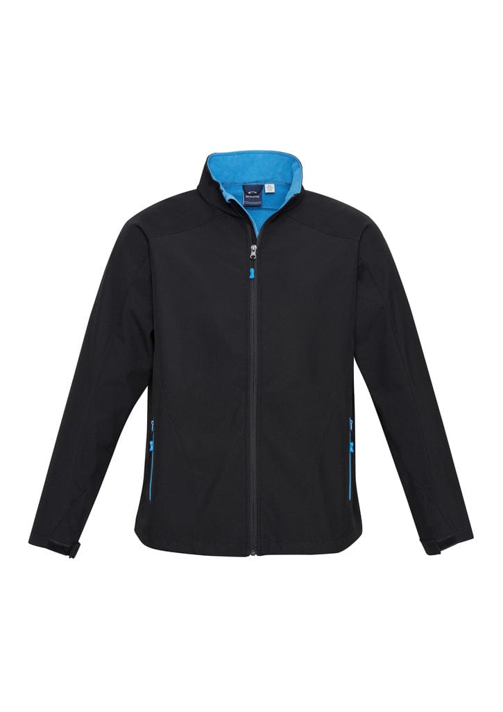 Biz Collection Jackets / Vests Black/Cyan / S Biz Collection Men's Geneva Jacket