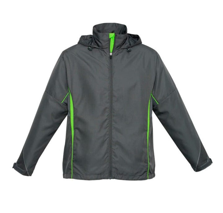 Biz Collection Jackets / Vests Grey/Fluoro Lime / XS Biz Collection Adults Razor Team Jacket