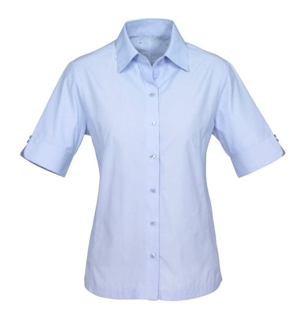 Biz Collection Polos / Shirts Biz Collection Ladies Ambassador Short Sleeve Shirt
