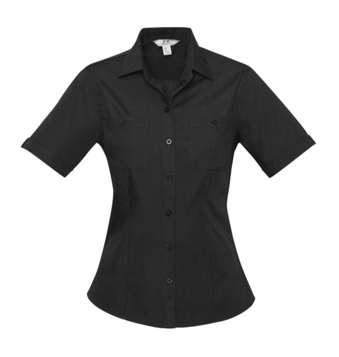 Biz Collection Polos / Shirts Biz Collection Ladies Bondi Short Sleeve Shirt
