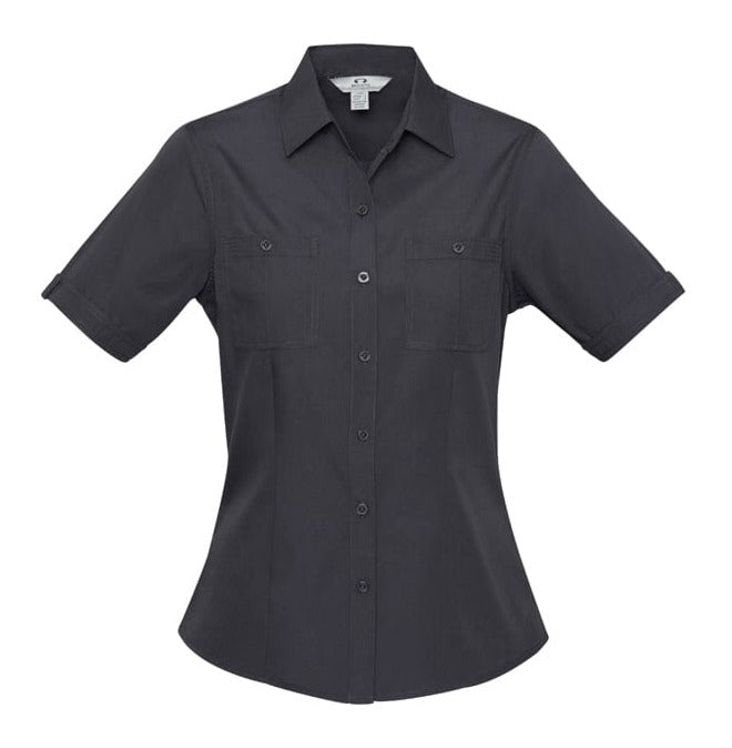Biz Collection Polos / Shirts Biz Collection Ladies Bondi Short Sleeve Shirt