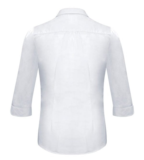 Biz Collection Polos / Shirts Biz Collection Ladies Euro 3/4 Sleeve Shirt