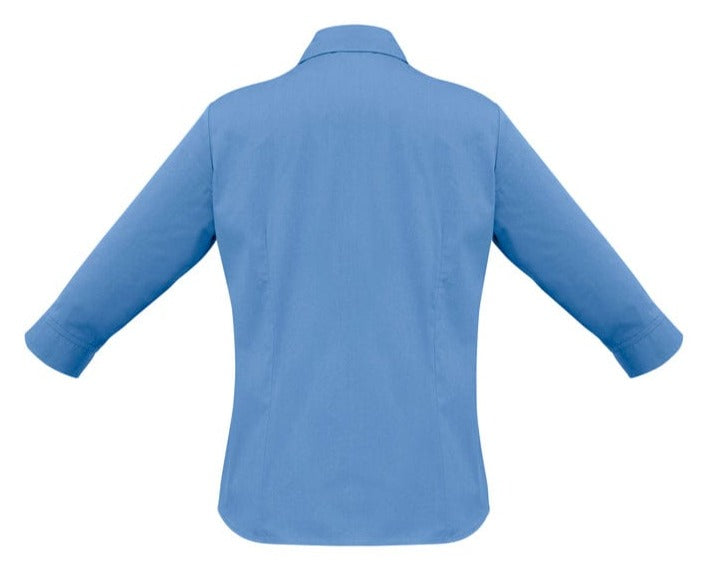 Biz Collection Polos / Shirts Biz Collection Ladies Metro 3/4 Sleeve Shirt