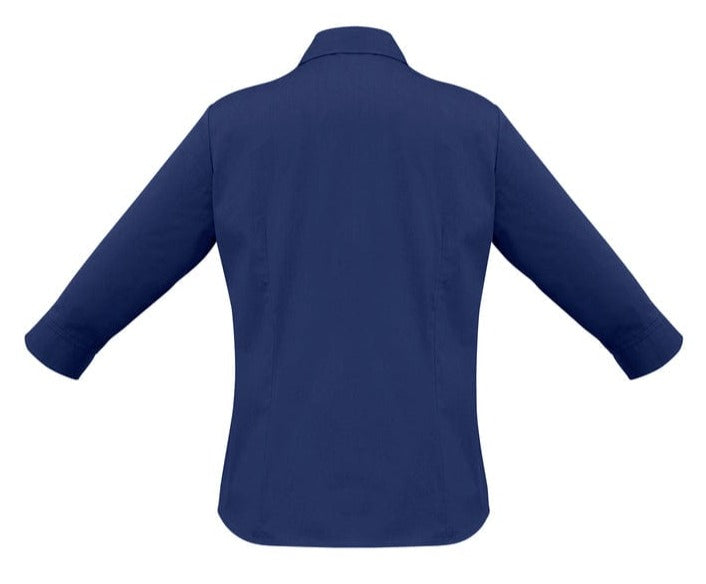 Biz Collection Polos / Shirts Biz Collection Ladies Metro 3/4 Sleeve Shirt