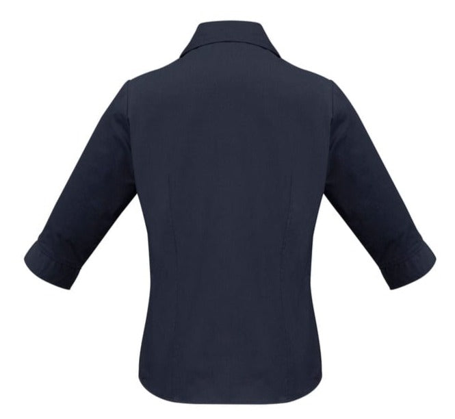 Biz Collection Polos / Shirts Biz Collection Ladies Metro 3/4 Sleeve Shirt