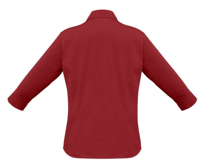 Biz Collection Polos / Shirts Biz Collection Ladies Metro 3/4 Sleeve Shirt