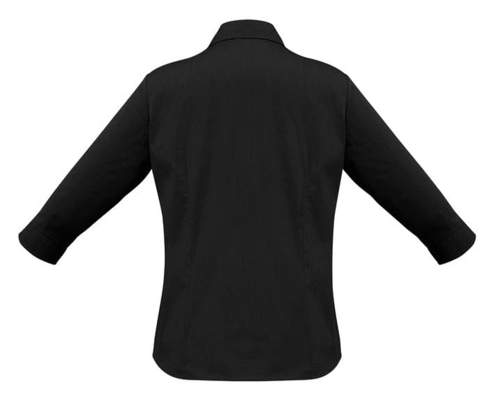 Biz Collection Polos / Shirts Biz Collection Ladies Metro 3/4 Sleeve Shirt