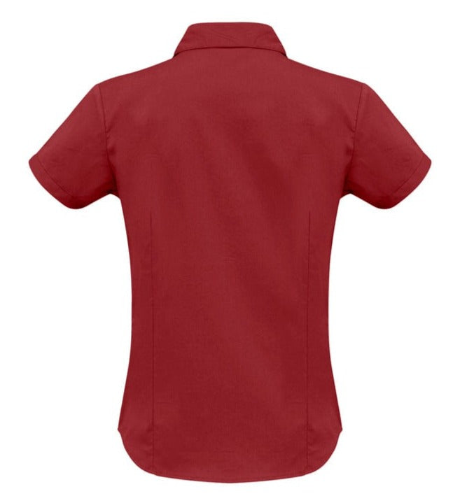 Biz Collection Polos / Shirts Biz Collection Ladies Metro Short Sleeve Shirt